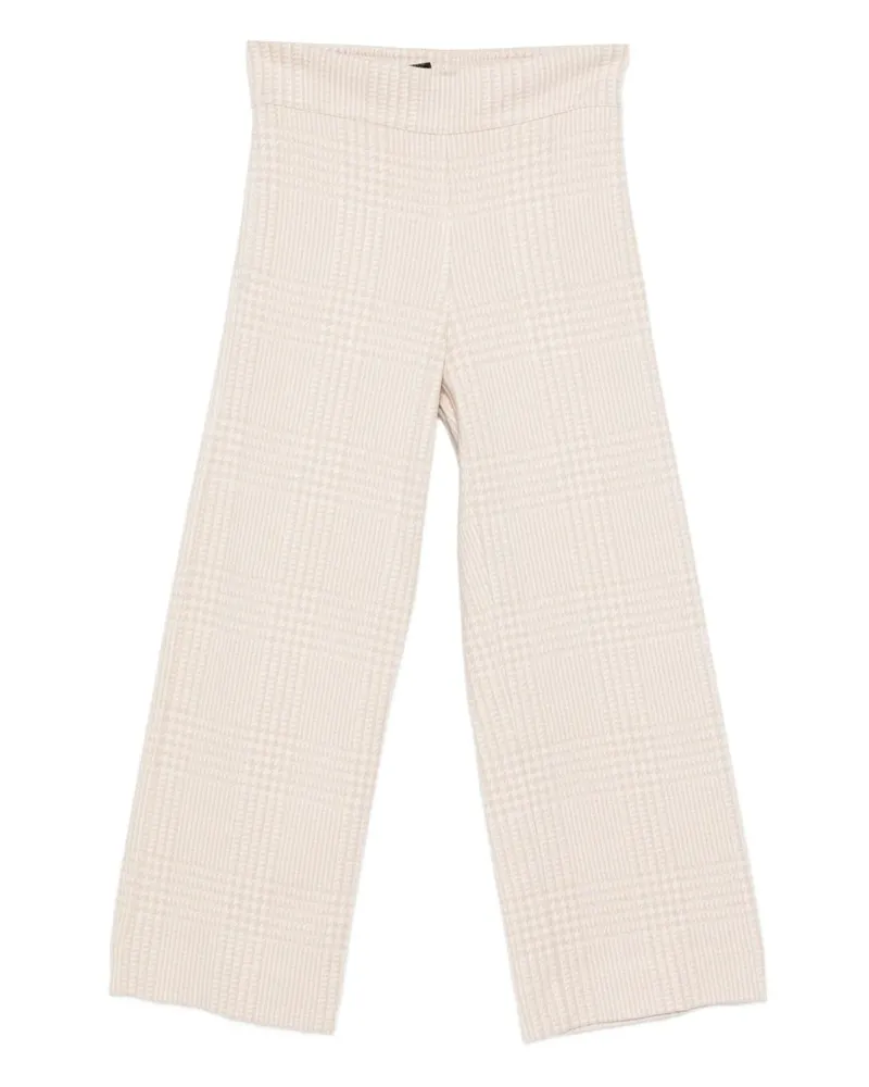 D.EXTERIOR Hose mit Karomuster - Rosa Rosa