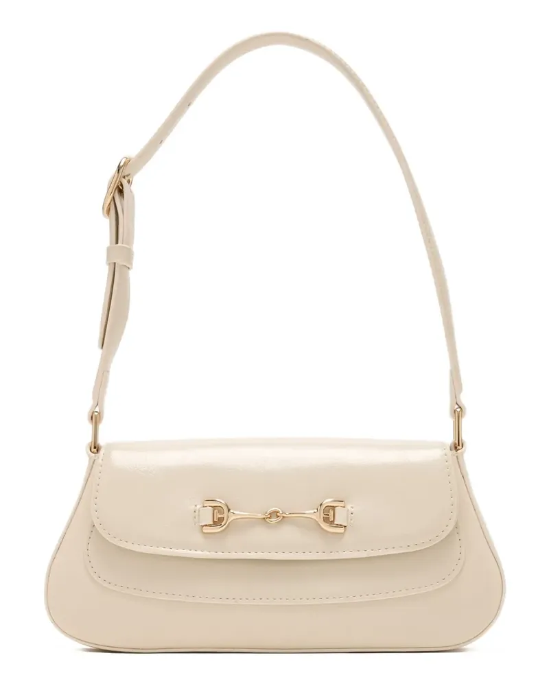Sam Edelman Kleine Loraine Schultertasche mit Horsebit-Detail - Nude Nude