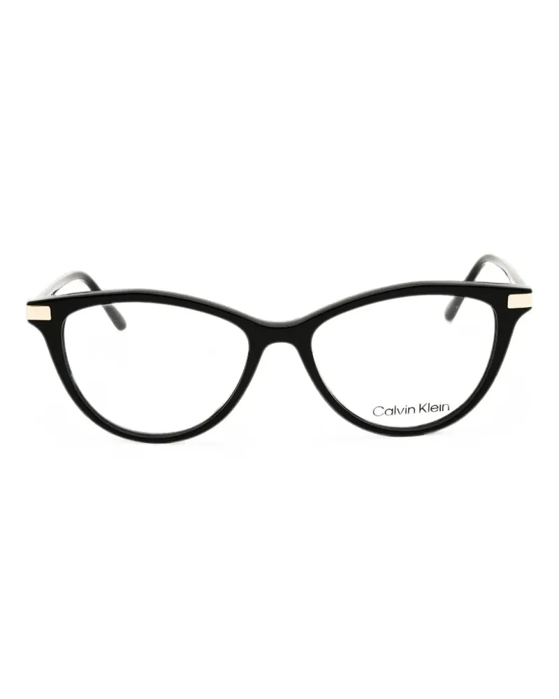Calvin Klein Cat-Eye-Brille - Schwarz Schwarz