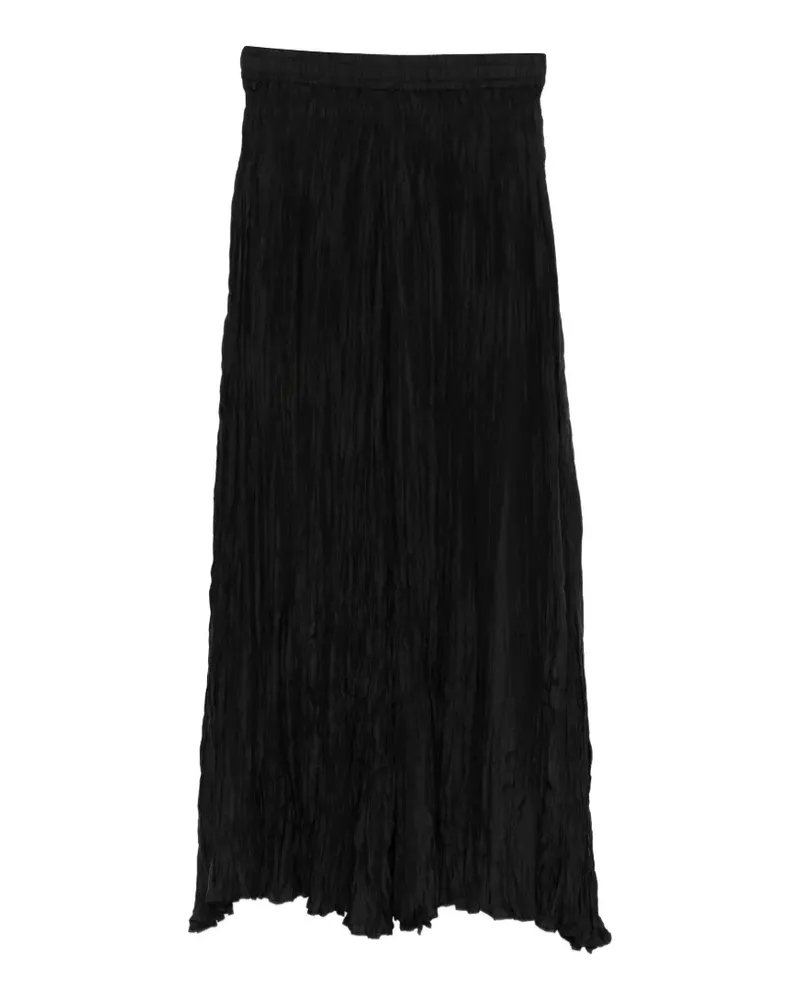 P.A.R.O.S.H. P.A.R.O H. silk maxi skirt - Schwarz Schwarz
