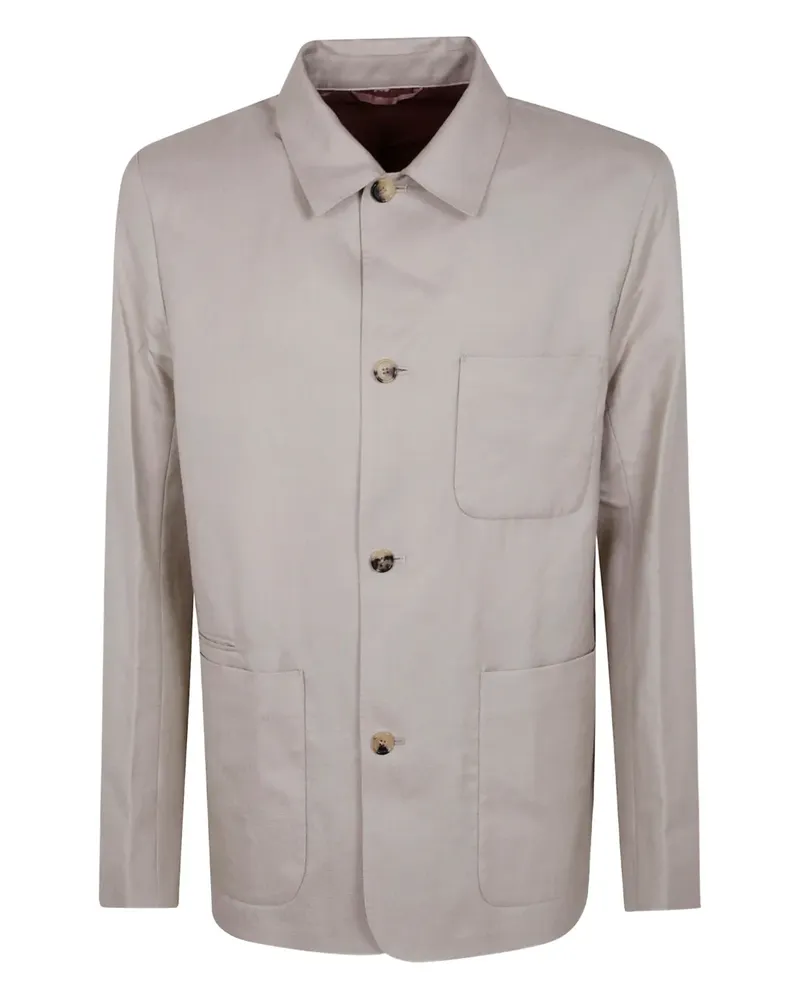 Paul Smith Jacke mit aufgesetzter Tasche - Grau Grau