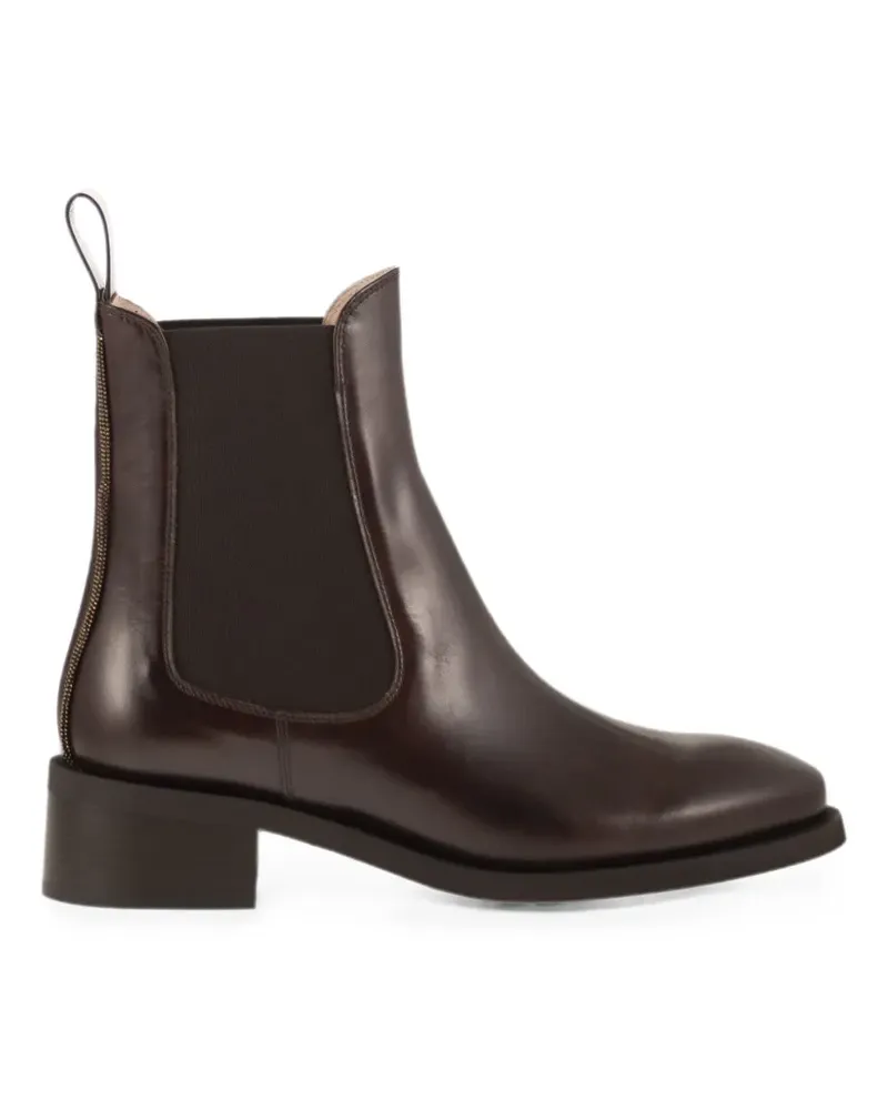Fabiana Filippi Klassische Chelsea-Boots - Braun Braun