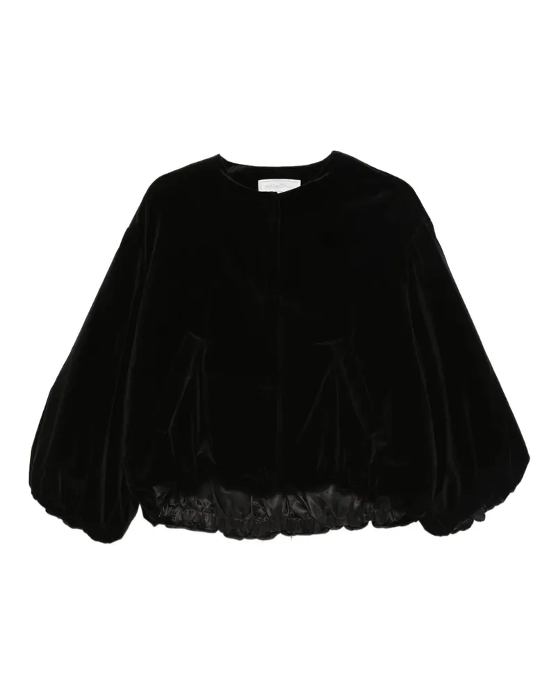 Antonelli Firenze Geraffte Viura Jacke - Schwarz Schwarz