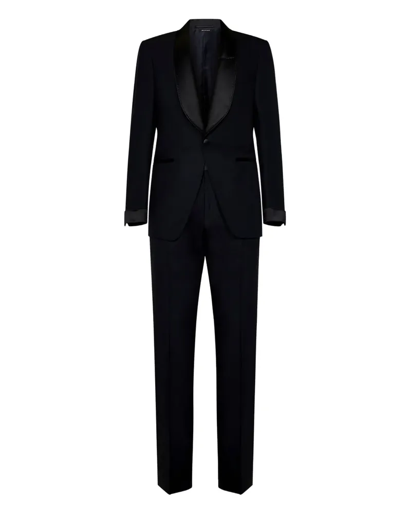 Tom Ford Anzug aus Wolle - Schwarz Schwarz