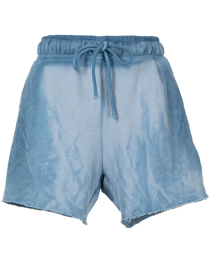Cotton Citizen Ausgeblichene Joggingshorts - Blau Blau