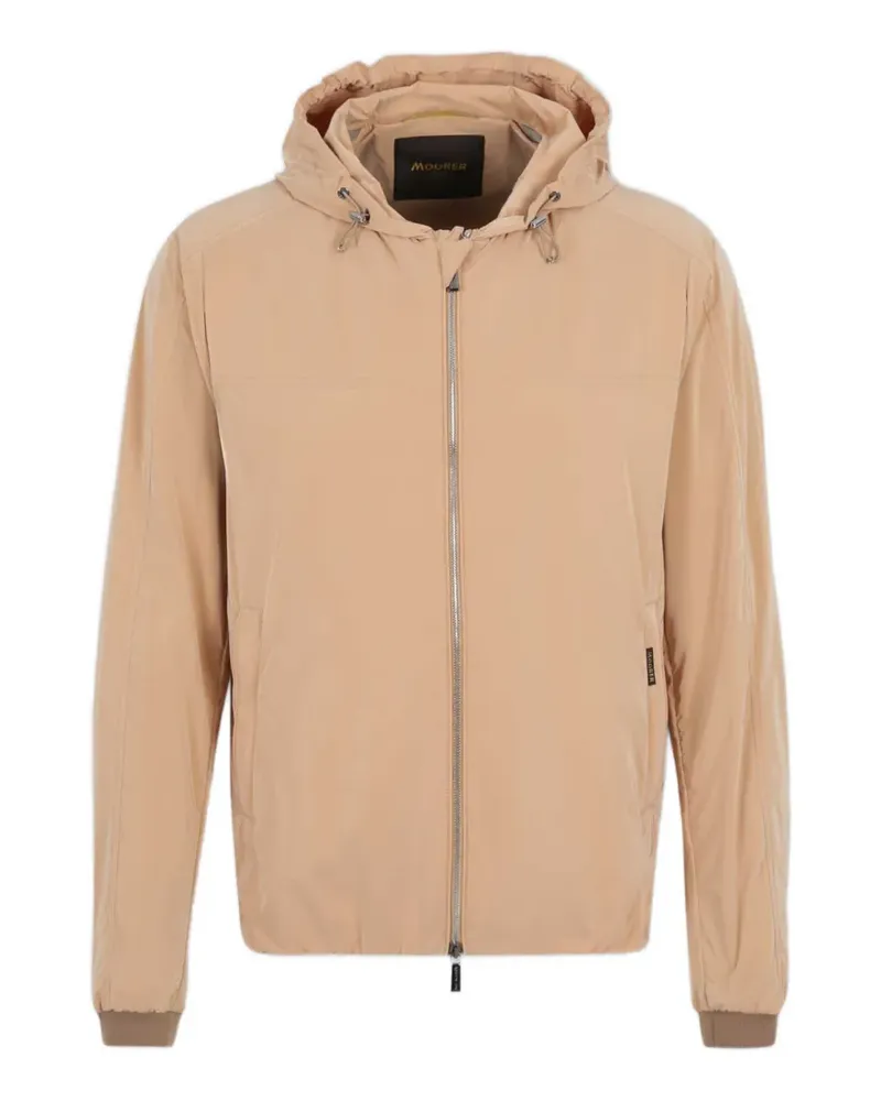 MOORER Jacke mit Kapuze - Nude Nude