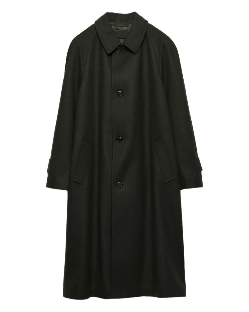 Prada Mantel mit Raglanärmeln - Grün Grün