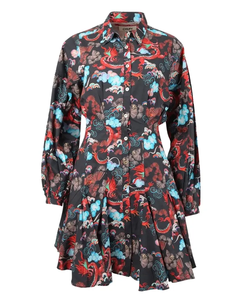 Chufy Ushi mini dress - Schwarz Schwarz