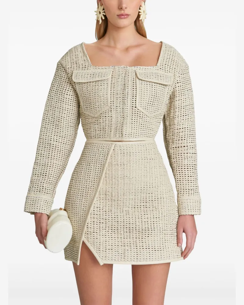 Cult Gaia Suki Jacke - Nude Nude