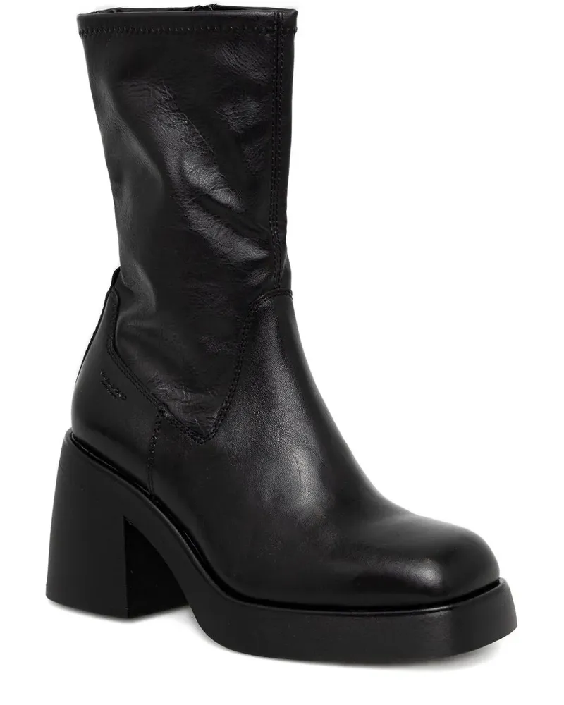 Vagabond Brooke Stiefel mit Blockabsatz 87mm - Schwarz Schwarz