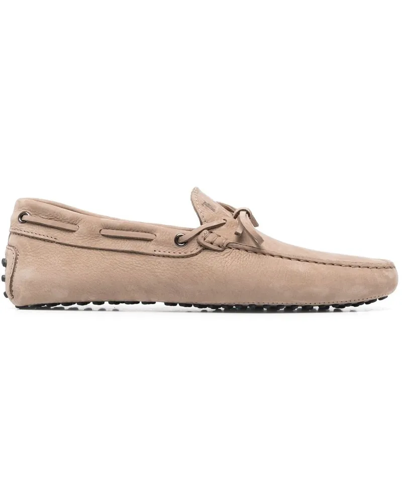 TOD'S Loafer aus Wildleder - Nude Nude