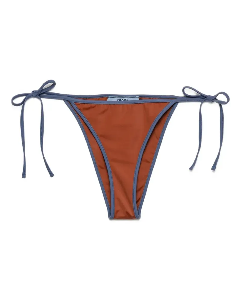 Prada Jersey-Bikinihose - Orange Orange