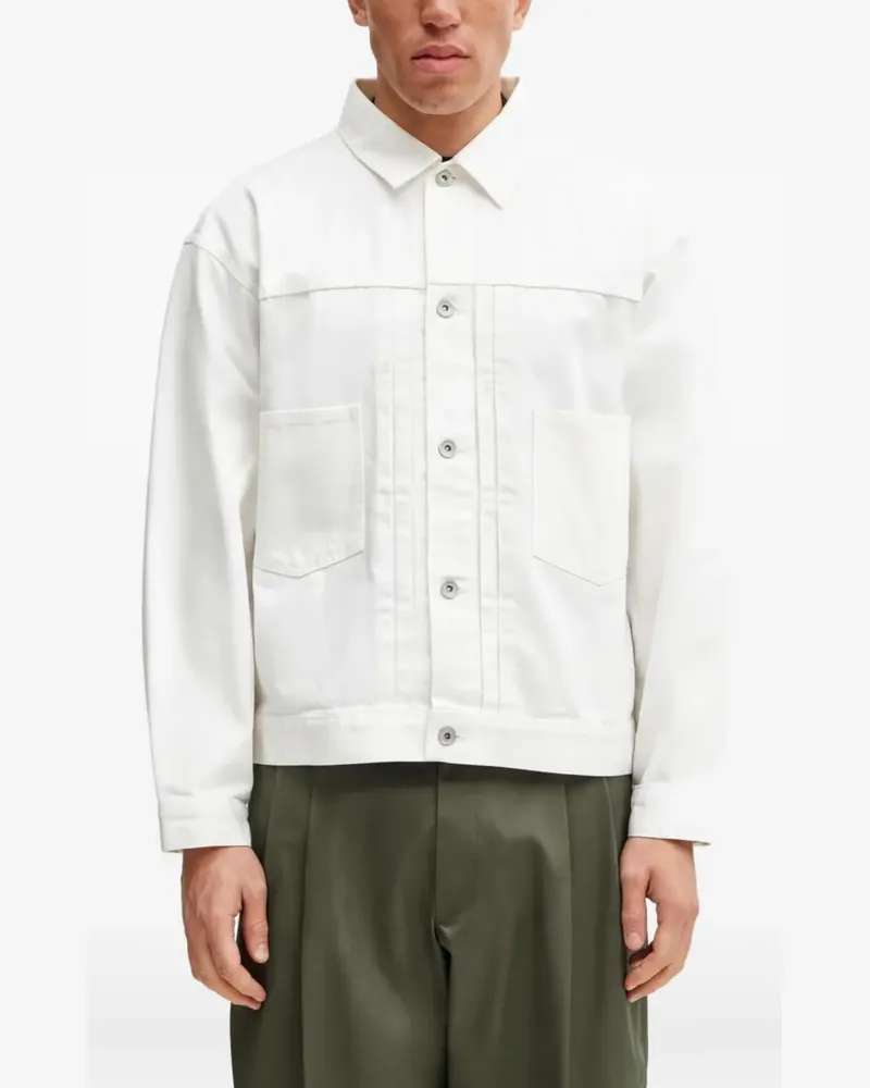 Neighborhood button pockets jacket - Weiß Weiß