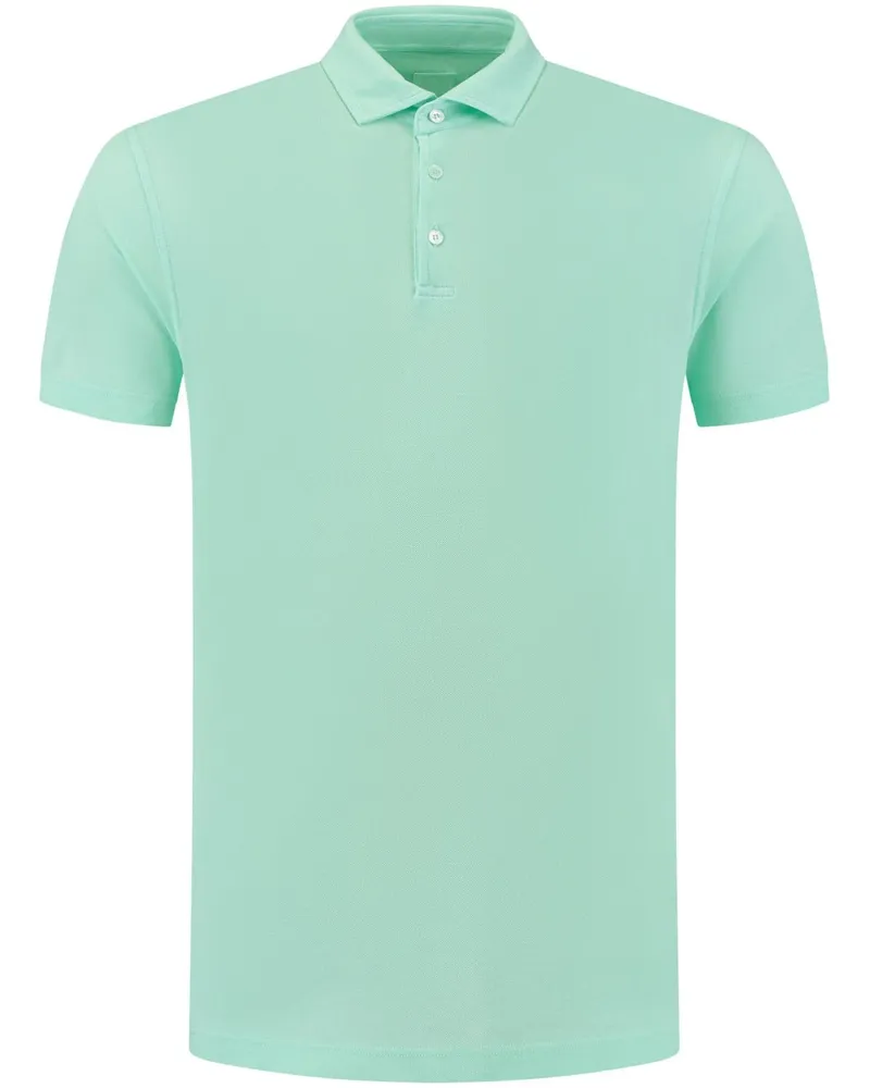 Fedeli Gestricktes Poloshirt - Grün Grün