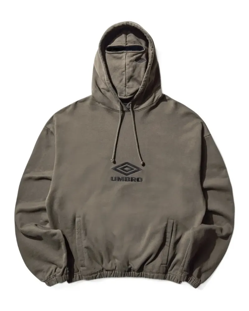 Umbro Og Logo mask hoodie - Grün Grün