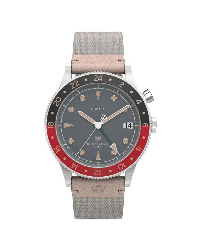 Timex Waterbury Traditional GMT 39mm - Schwarz Schwarz