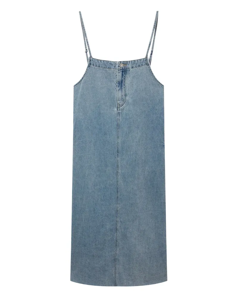 b+ab Camisole-Kleid aus Denim - Blau Blau