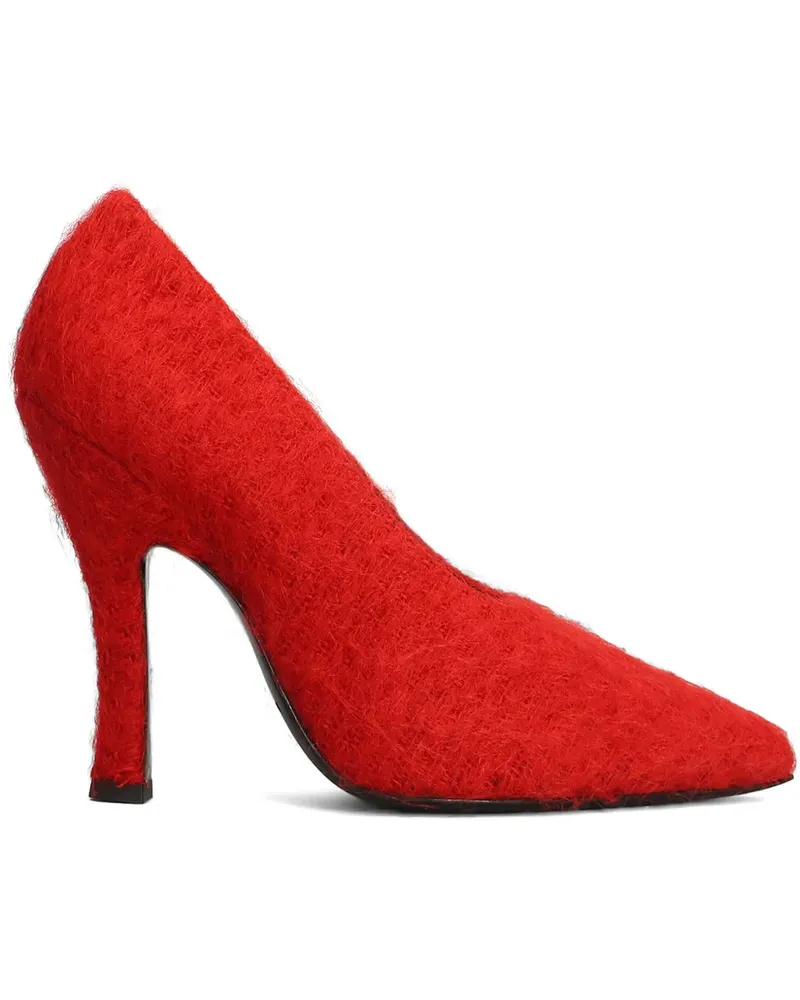 Magda Butrym 115mm loomed pointed pumps - Rot Rot