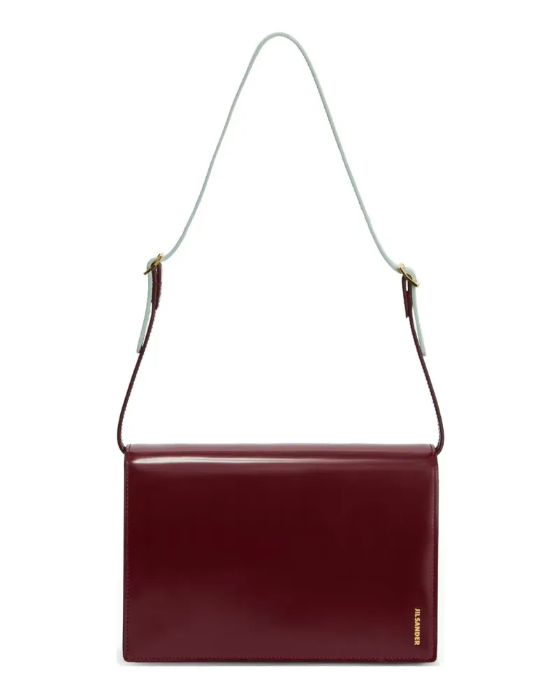 Jil Sander Kleine Schultertasche - Rot Rot