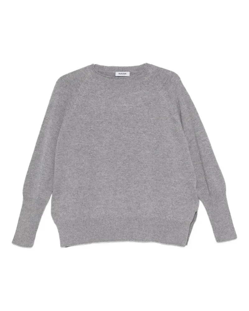 BASE Milano crewneck sweater - Grau Grau