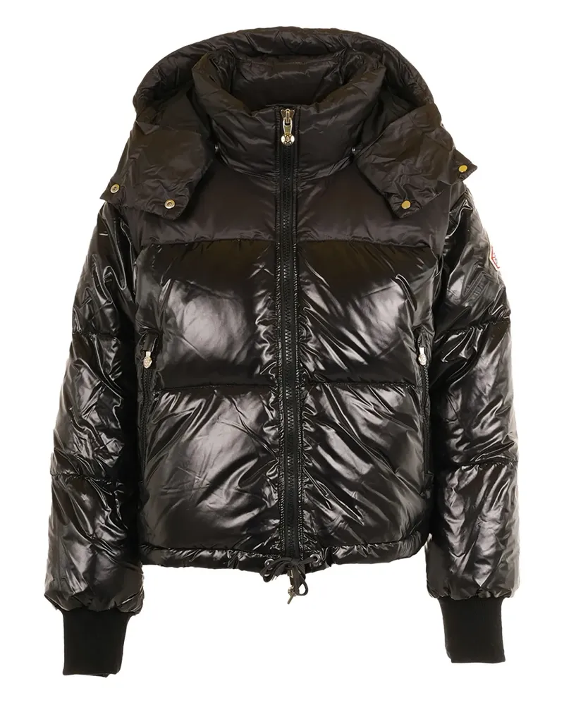 Pyrenex Kapuzenjacke mit Reißverschluss - Schwarz Schwarz