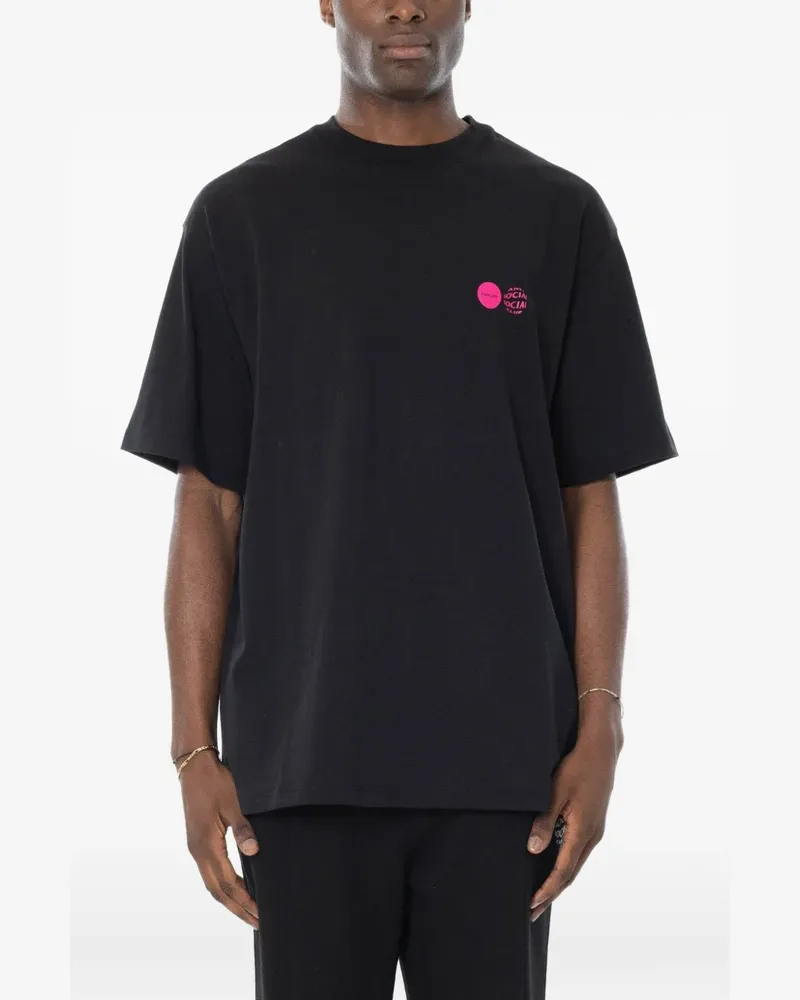 SONGZIO x ASSC T-Shirt mit Logo - Schwarz Schwarz