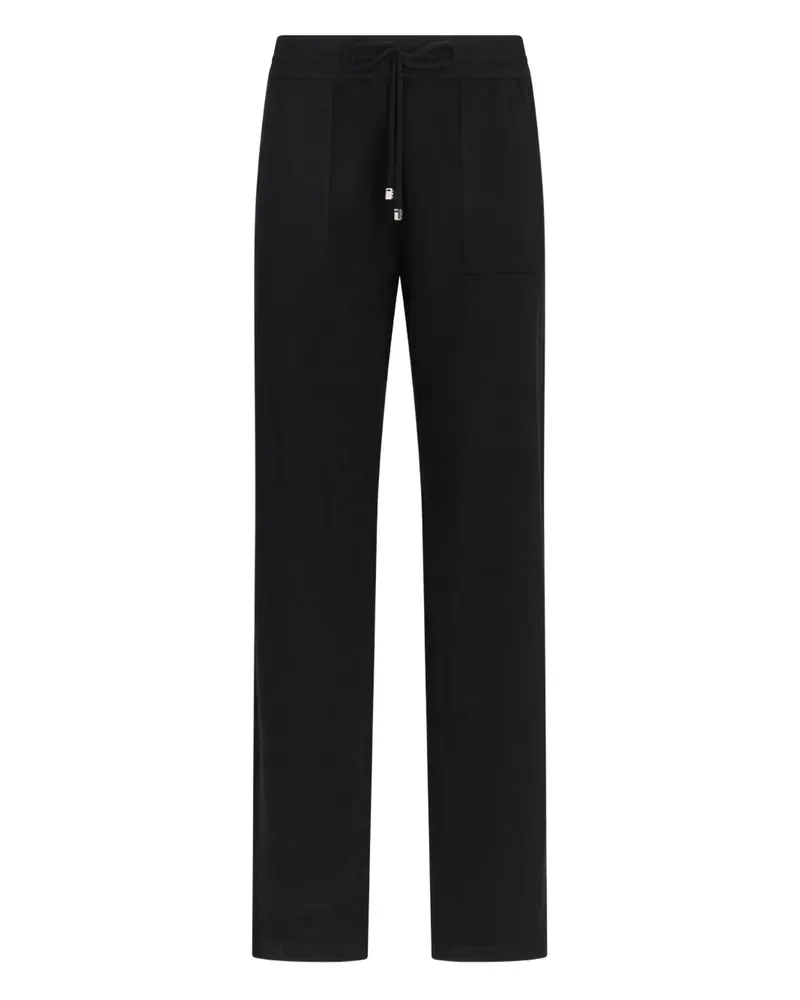 Malo drawstring-waist trousers - Schwarz Schwarz