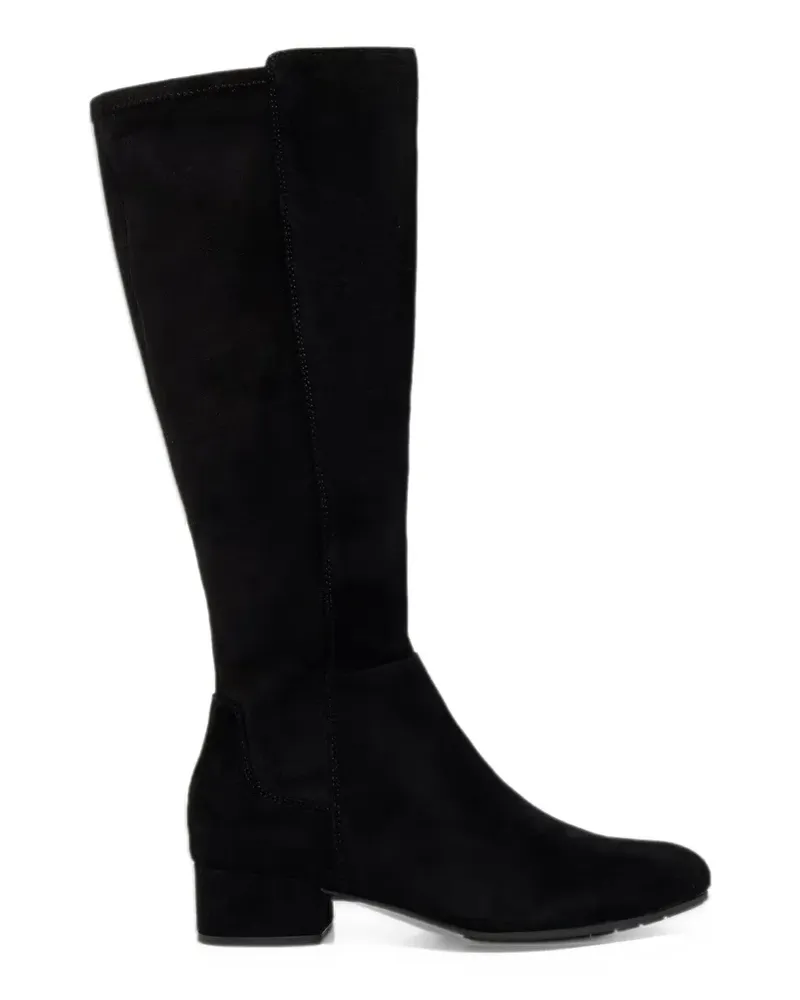 Dune Tayla suede-effect knee-high boots - Schwarz Schwarz