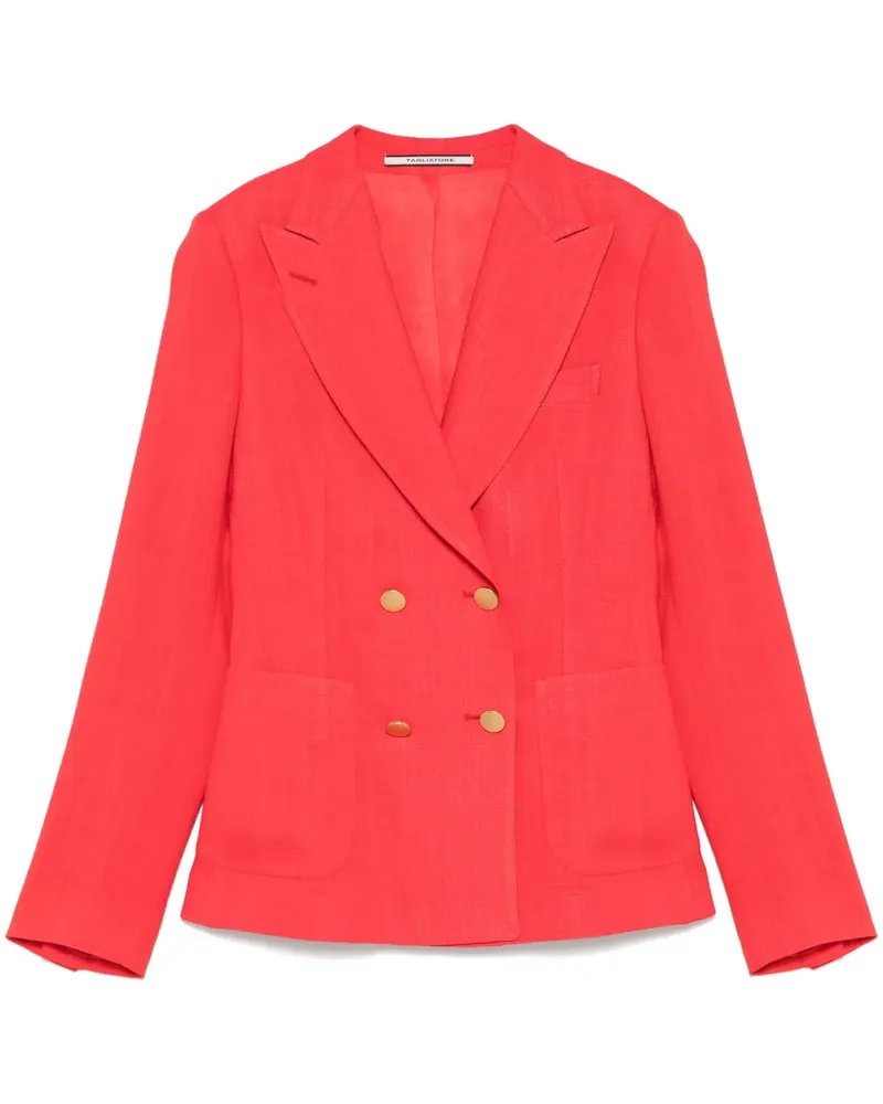Tagliatore Doppelreihiger Blazer - Rot Rot