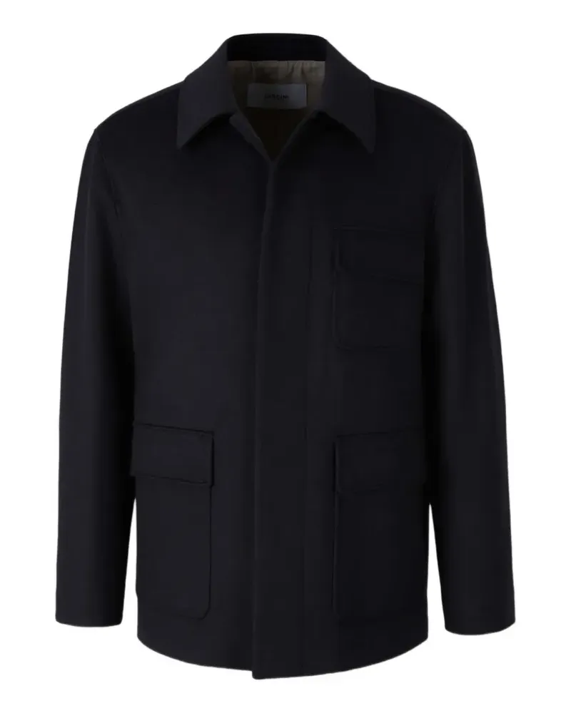 LARDINI Jacke mit geknöpfter Tasche - Blau Blau