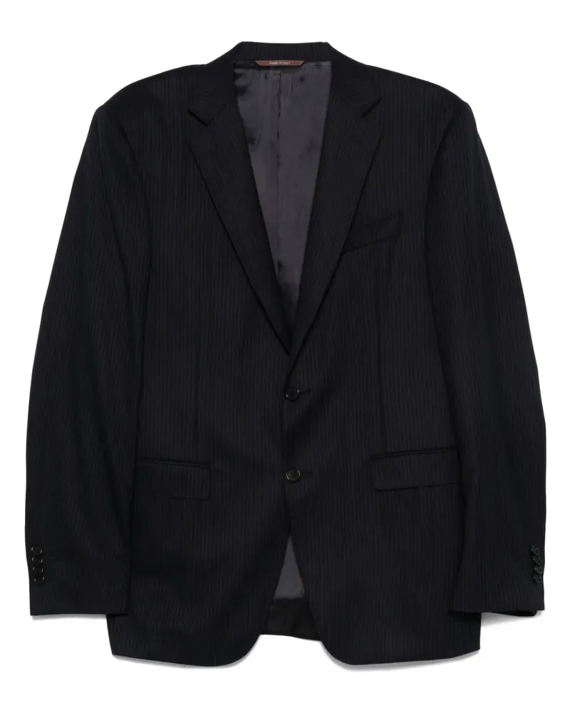 Canali Anzug mit Nadelstreifen - Blau Blau