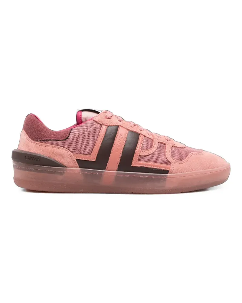 Lanvin Sneakers mit Mesh-Einsatz - Rosa Rosa