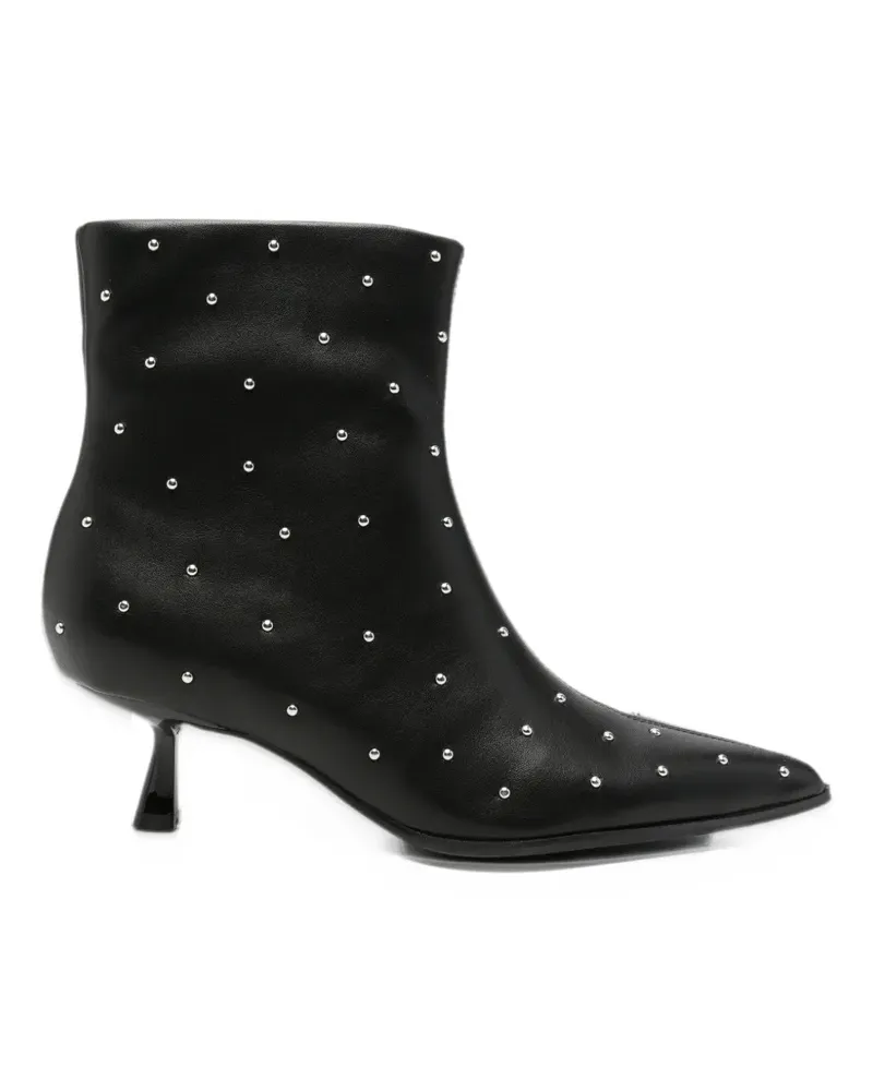 Gioseppo stud-embellished pointed-toe ankle boots - Schwarz Schwarz