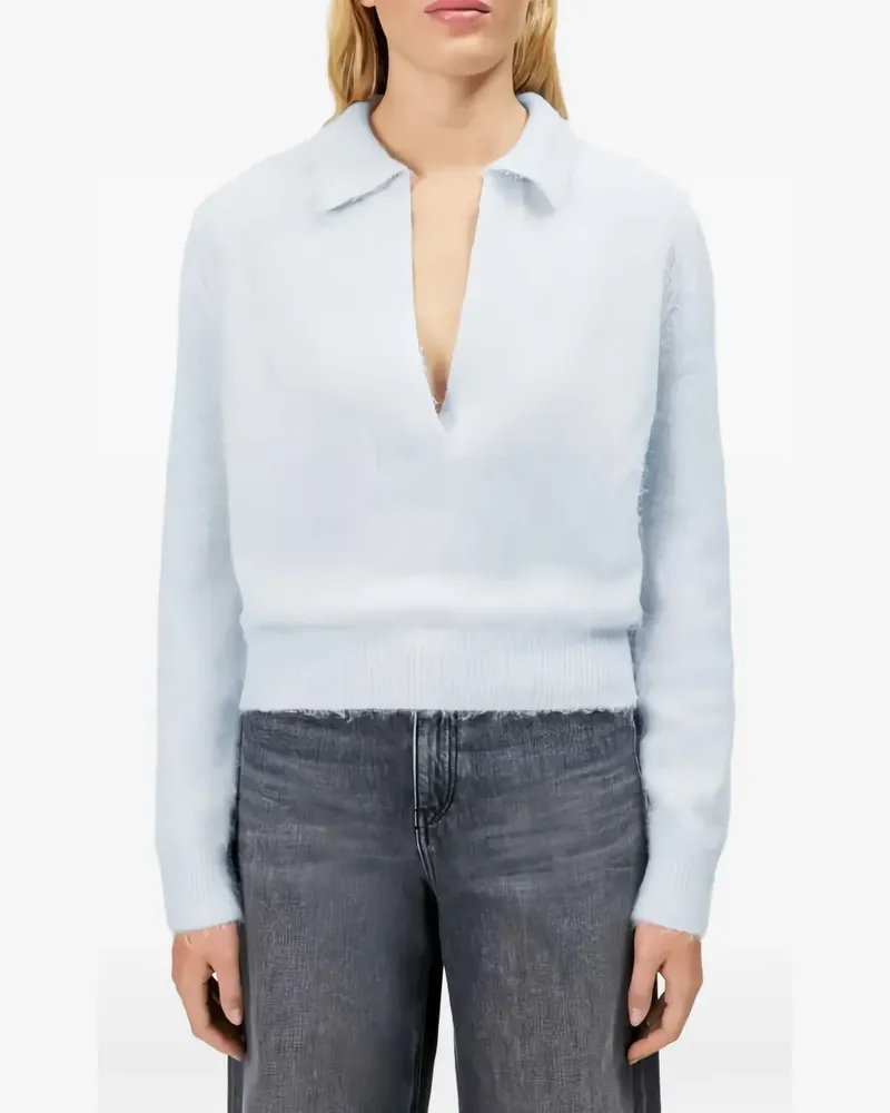 Drykorn Dylara Pullover mit V-Ausschnitt - Blau Blau