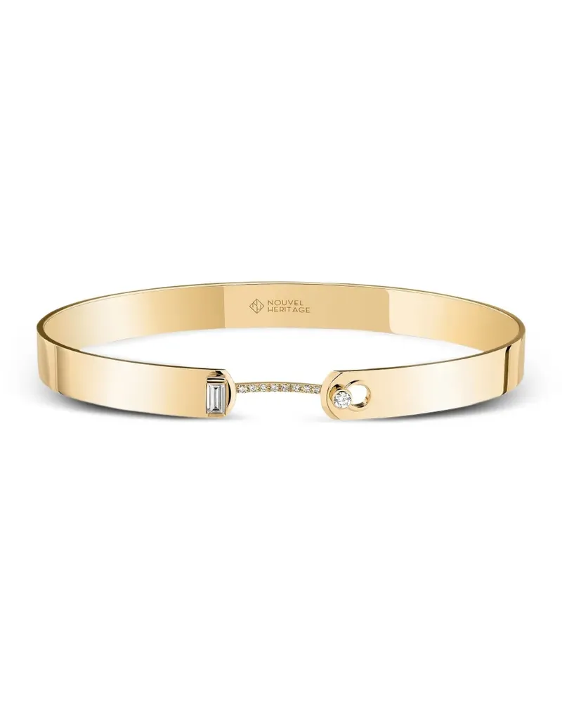 Nouvel Heritage Dinner Date Diamantarmband mit recyceltem 18kt Gelbgold Gold