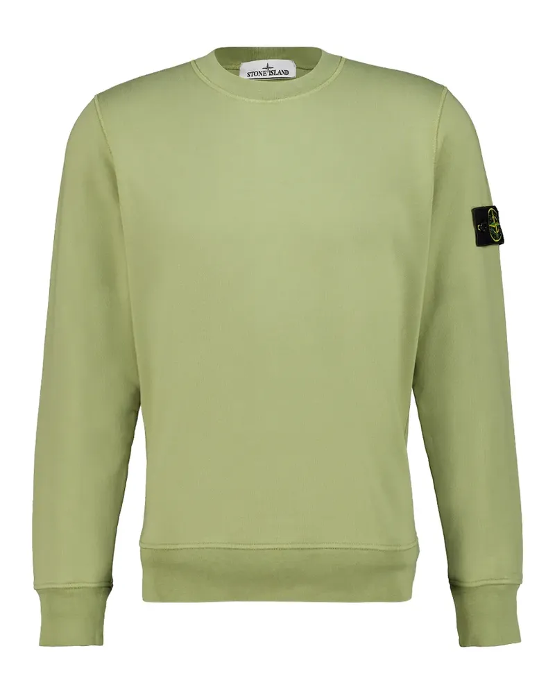 Stone Island 6100060 Fleece-Sweatshirt - Grün Grün
