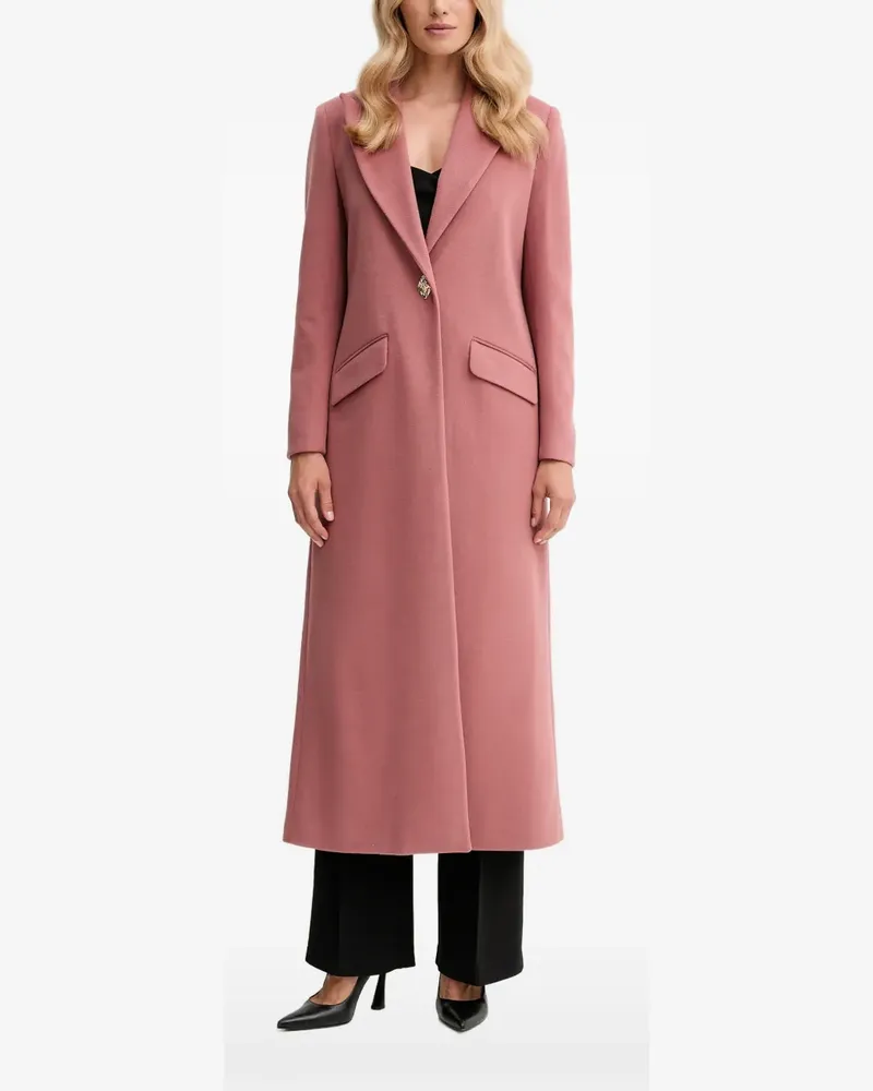 Fracomina buttoned pocket coat - Rosa Rosa