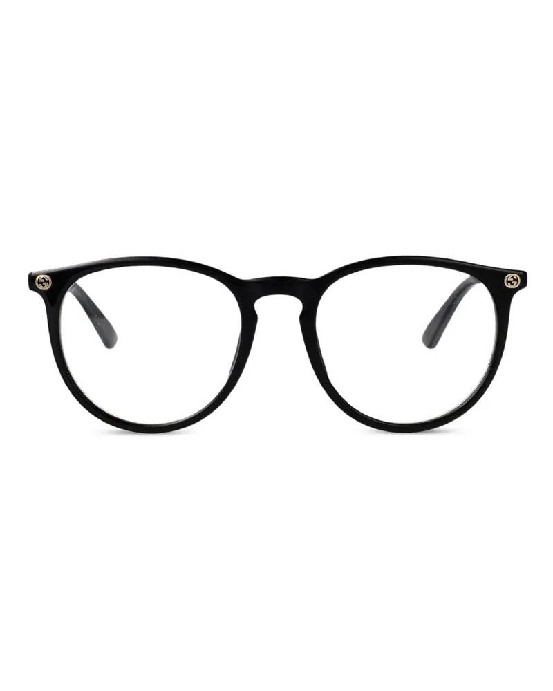 Gucci Interlocking G-appliqué glasses - Schwarz Schwarz