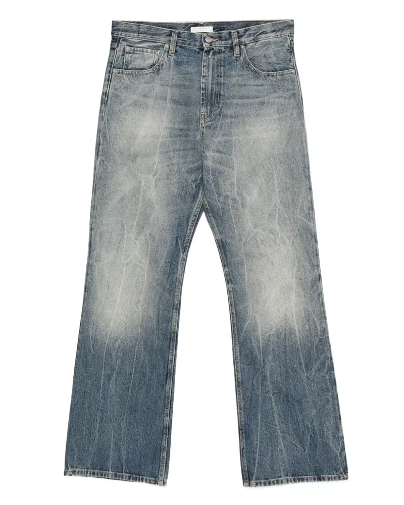 1989 STUDIO Ausgeblichene Osaka Jeans - Blau Blau