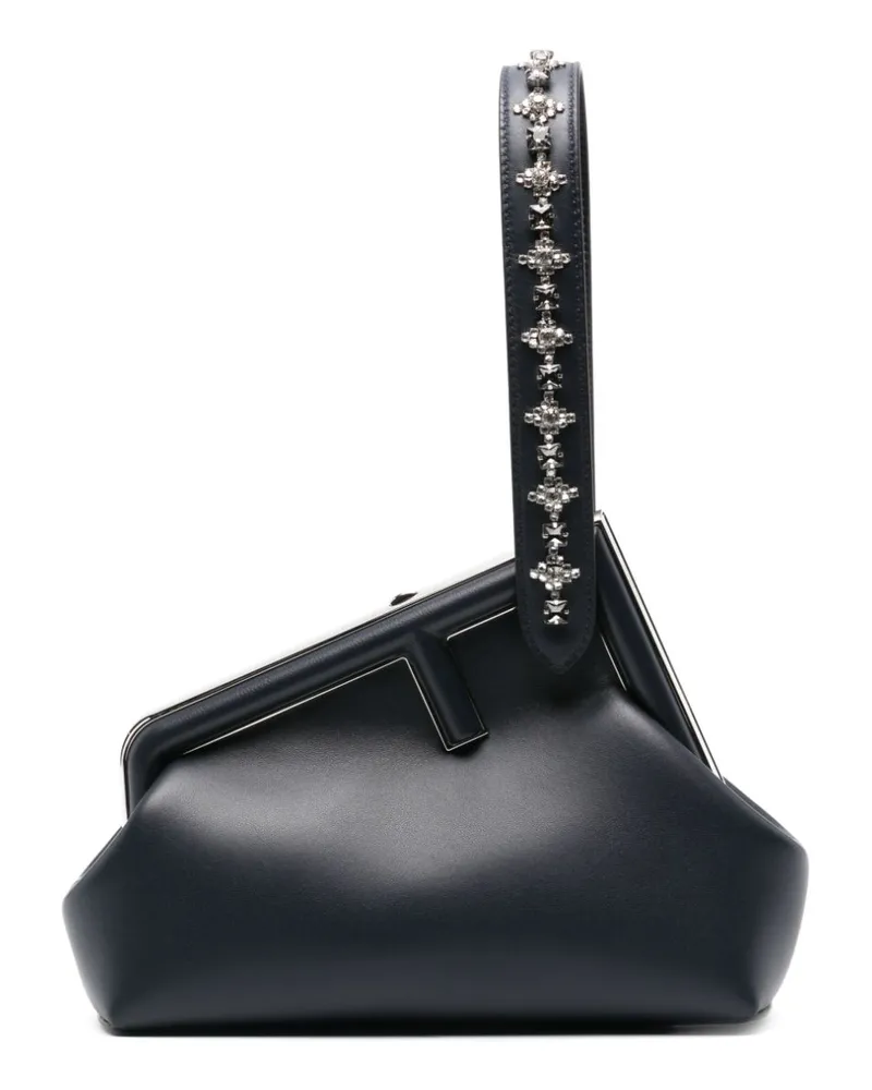 Fendi Kleine  First Clutch - Blau Blau