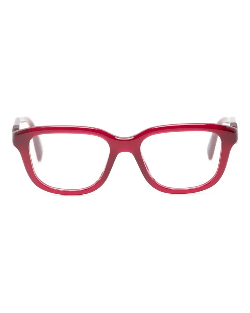 Miu Miu Brille mit eckigem Gestell - Rot Rot