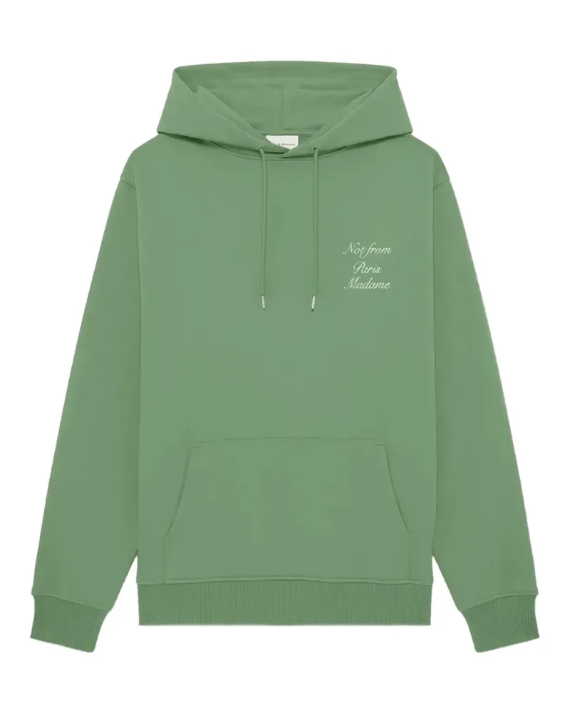 Drôle de Monsieur Not from Paris Madame hoodie - Grün Grün