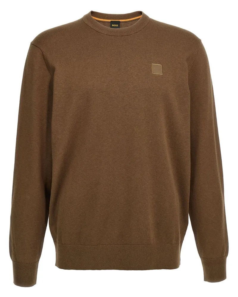HUGO BOSS Kanovano Pullover - Braun Braun