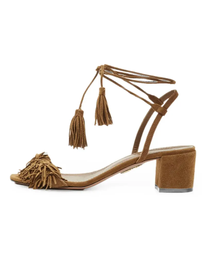 Aquazzura Wild Thing fringe sandals - Braun Braun