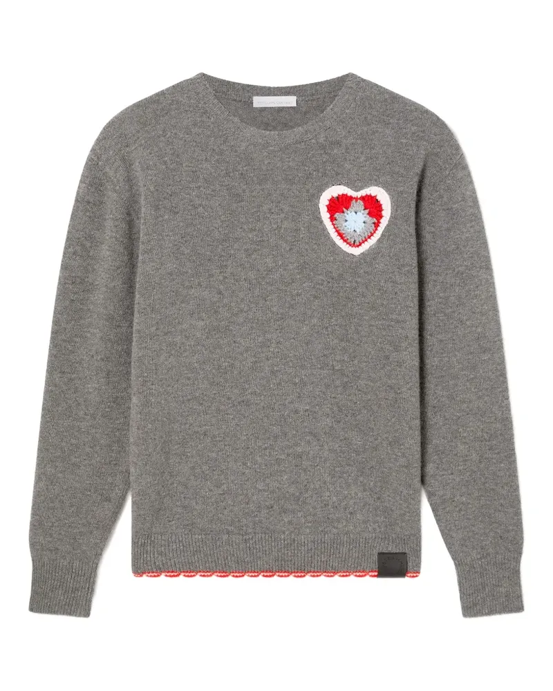 Stella McCartney Gehäkelter Pullover - Grau Grau