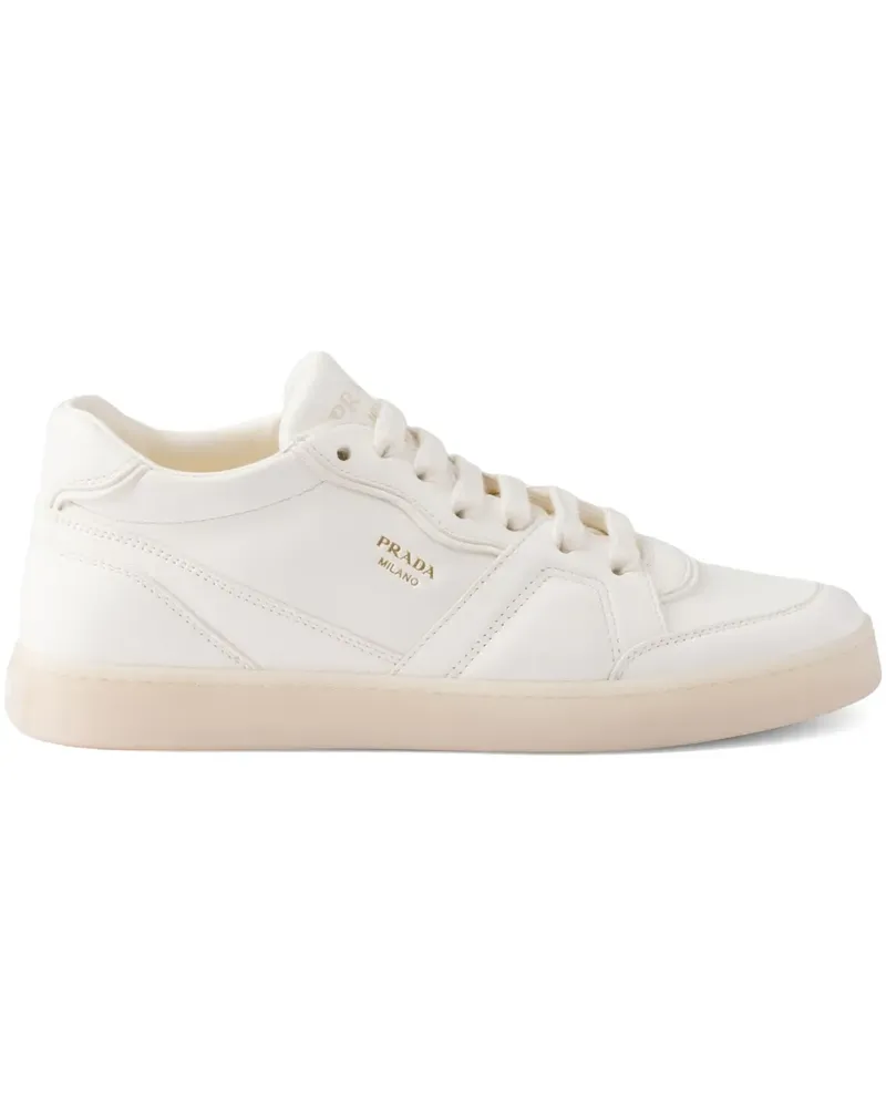 Prada Sneakers aus Leder - Nude Nude
