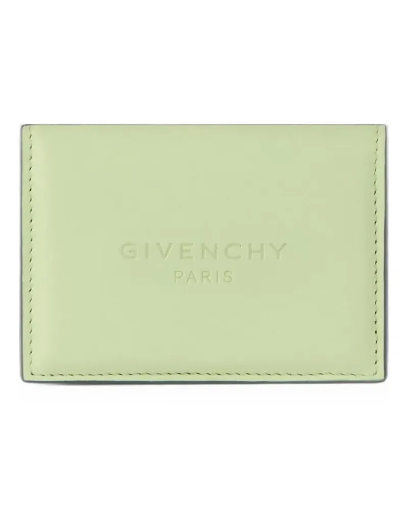 Givenchy Zweifarbiges Antigona Stamped Kartenetui mit Klappe - Grün Grün