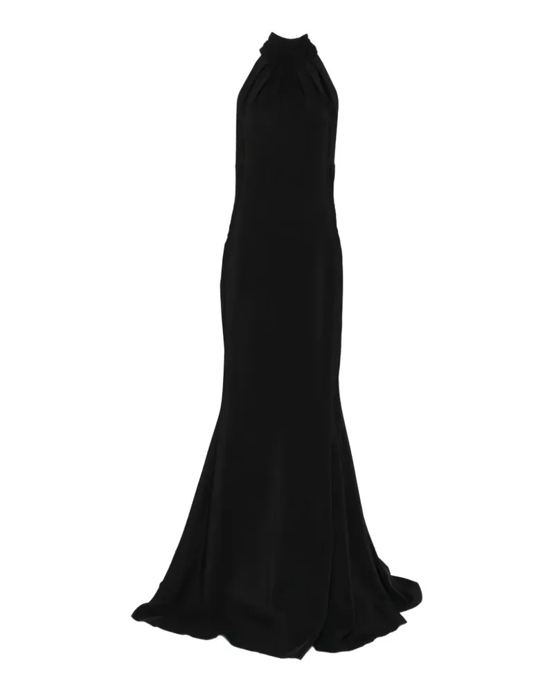 Zuhair Murad Cady Neckholder-Kleid - Schwarz Schwarz