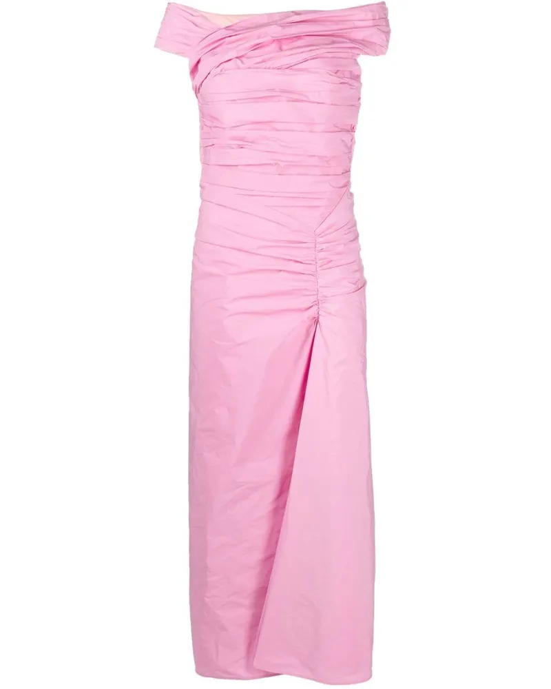 Dsquared2 Schulterfreies Kleid mit Raffungen - Rosa Rosa
