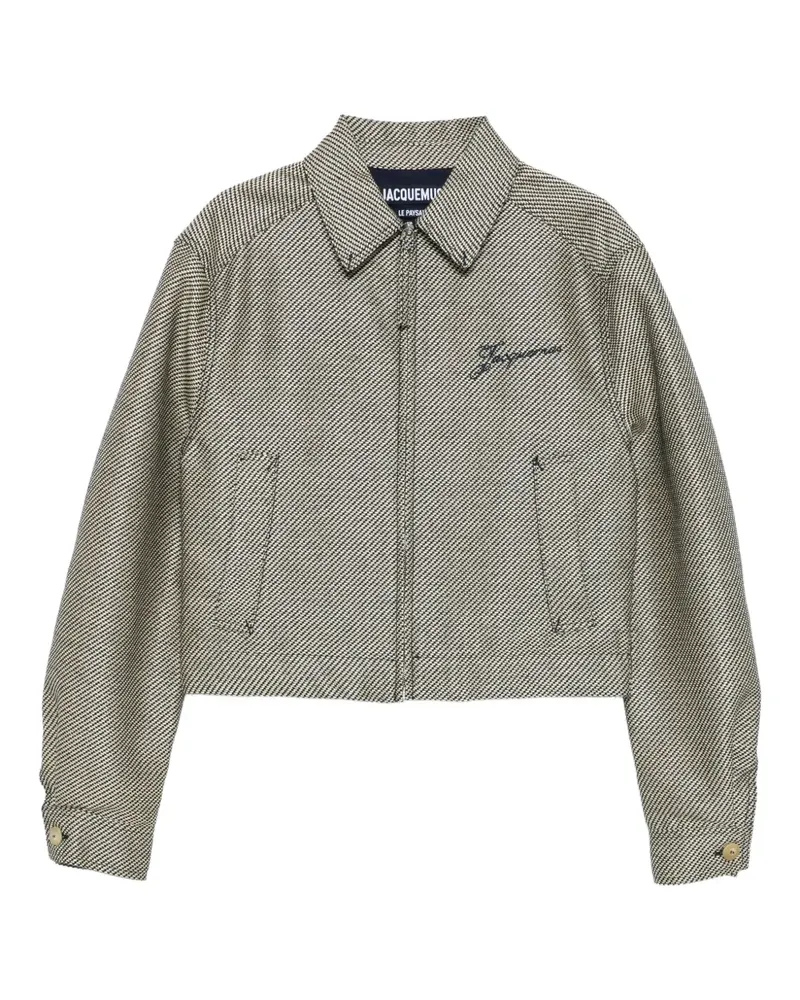 Jacquemus Canevas de Nîmes Jacke - Blau Blau